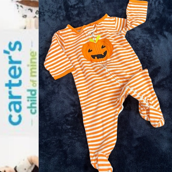 ๐ Pumpkin Sleeper Child of Mine by Carter - Picture 13 of 14